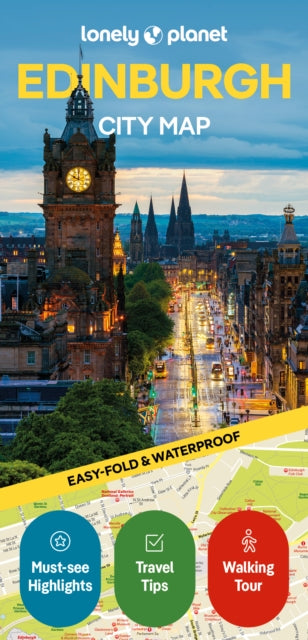 Book cover of: Lonely Planet Edinburgh City Map