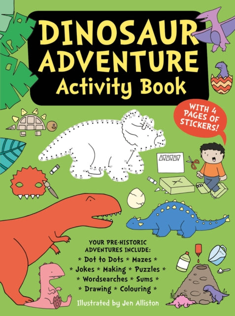 Book cover of: Dinosaur Adventure Activity Book