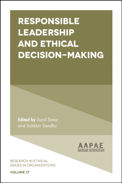 Book cover of: Responsible Leadership and Ethical Decision-Making. By: Michael Schwartz