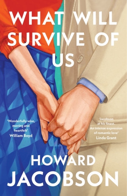 Book cover of: What Will Survive of Us. By: Howard Jacobson