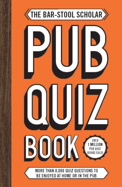 Book cover of: Bar-Stool Scholar Pub Quiz Book. By: Carlton Books