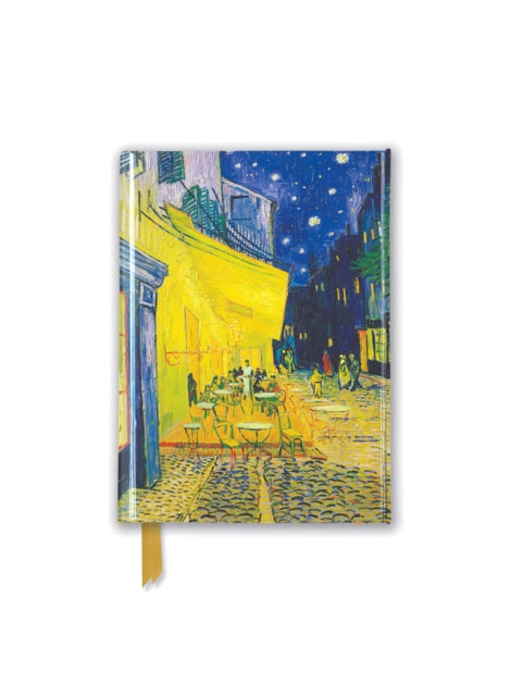 Book cover of: Vincent van Gogh: Cafe Terrace (Foiled Pocket Journal). By: Flame Tree Studio