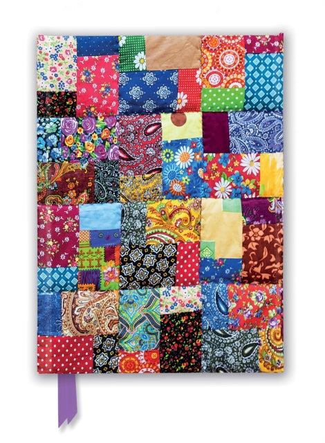 Book cover of: Patchwork Quilt (Foiled Journal). By: Flame Tree Studio
