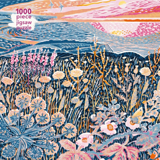 Book cover of: Adult Sustainable Jigsaw Puzzle Annie Soudain: Midsummer Morning. By: Flame Tree Studio