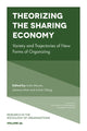 Book cover of: Theorizing the Sharing Economy. By: Indre Maurer
