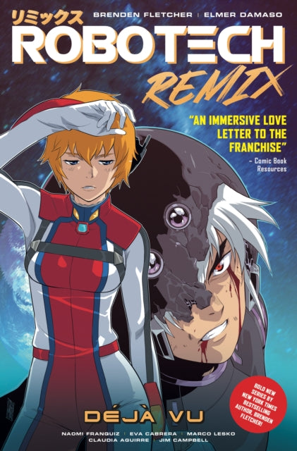 Book cover of: Robotech Remix. By: Brenden Fletcher