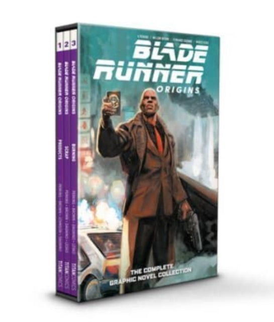 Book cover of: Blade Runner Origins 1-3 Boxed Set. By: Mike Johnson
