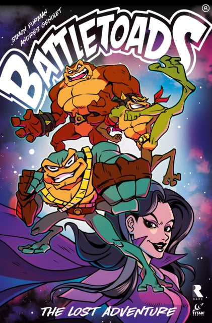 Book cover of: Battletoads - The Lost Adventure. By: Simon Furman