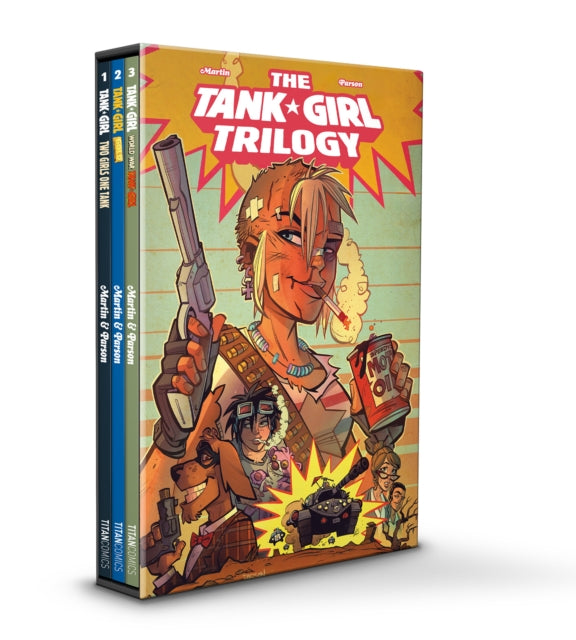 Tank Girl Trilogy Slipcase Set 9781787744929 Alan Martin