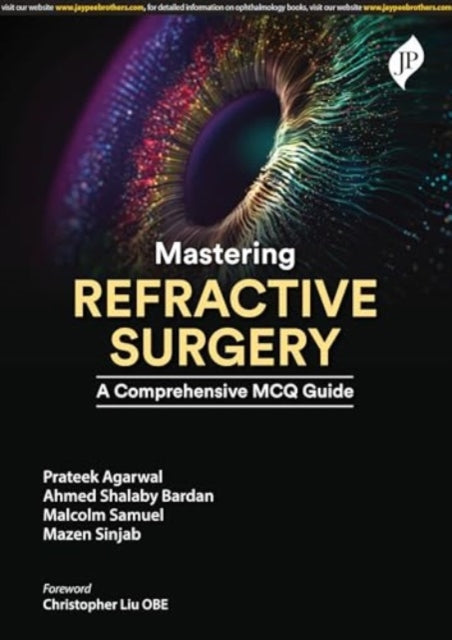 Book cover of: Mastering Refractive Surgery. By: Bardanv AGARWAL