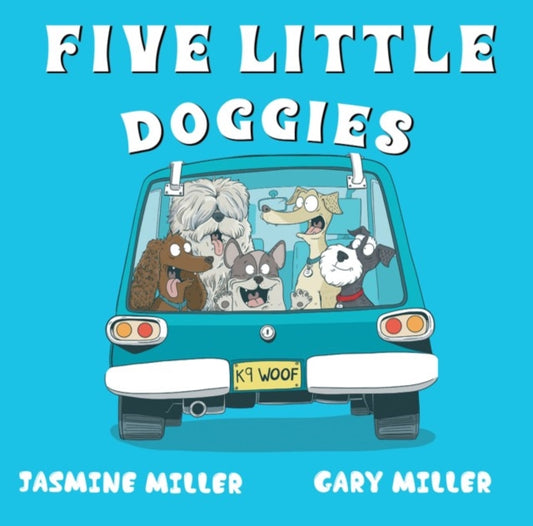 Book cover of: Five Little Doggies