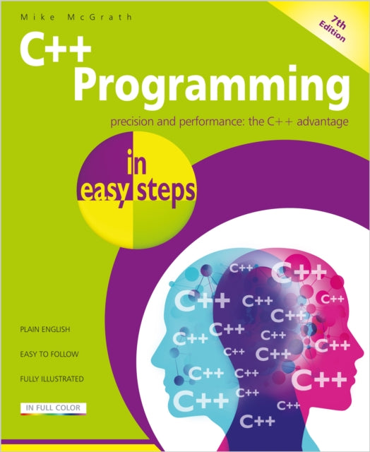 Book cover of: C++ Programming in easy steps