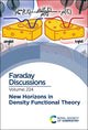 Book cover of: New Horizons in Density Functional Theory. By: Royal Society of Chemistry