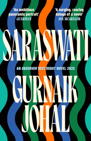Saraswati, Shortlisted for the Waterstones Debut Fiction Prize