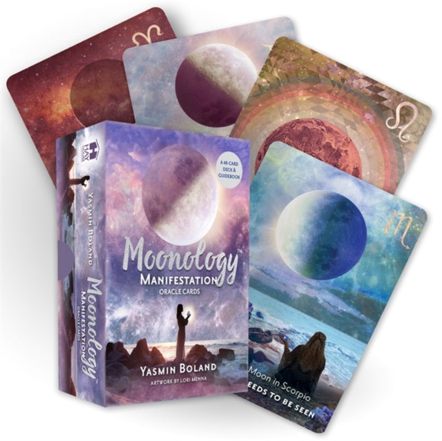 Moonology™ Manifestation Oracle, A 48-Card Moon Astrology Oracle Deck and Guidebook 9781788176521 Yasmin Boland
