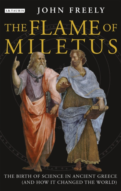 Book cover of: Flame of Miletus. By: John Freely sketched