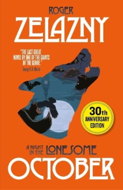 Book cover of: Night in the Lonesome October. By: Roger Zelazny