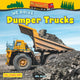 Book cover of: We Drive Dumper Trucks. By: Alix Wood