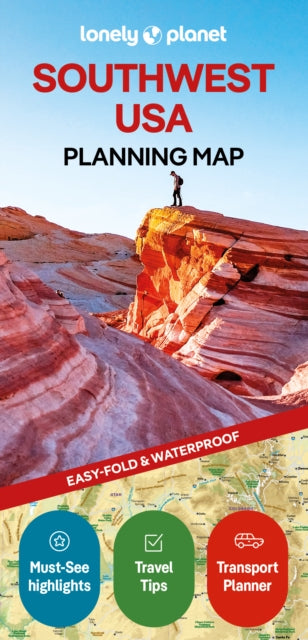 Lonely Planet Southwest USA Planning Map
