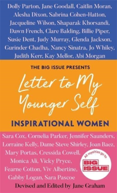 Book cover of: Letter to My Younger Self: Inspirational Women. By: Jane Graham