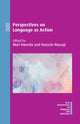 Book cover of: Perspectives on Language as Action. By: Mari Haneda