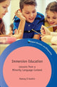Book cover of: Immersion Education. By: Pádraig Ó Duibhir