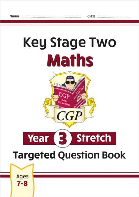 KS2 Maths Year 3 Stretch Targeted Question Book 9781789080414 CGP Books