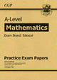 Book cover of: A-Level Maths Edexcel Practice Papers