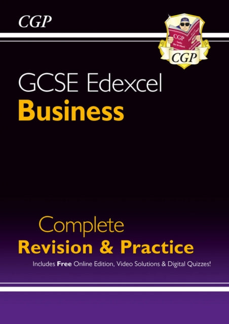 GCSE Business Edexcel Complete Revision & Practice (with Online Edition, Videos & Quizzes) 9781789080896 CGP Books