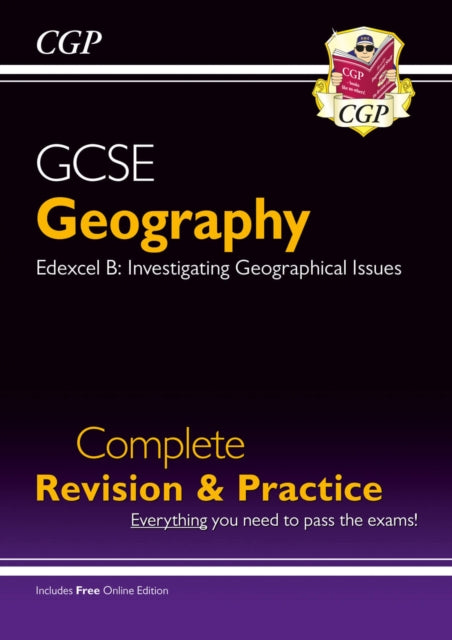 GCSE Geography Edexcel B Complete Revision & Practice includes Online Edition 9781789080919 CGP Books