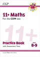 Book cover of: 11+ CEM Maths Practice Book & Assessment Tests - Ages 8-9 (with Online Edition)