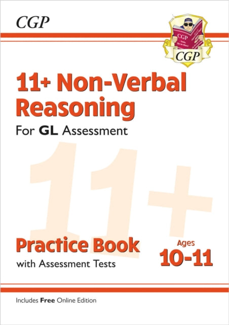 11+ GL Non-Verbal Reasoning Practice Book & Assessment Tests - Ages 10-11 (with Online Edition) 9781789081633 CGP Books
