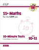 Book cover of: 11+ CEM 10-Minute Tests: Maths - Ages 10-11 Book 2 (with Online Edition)