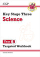 Book cover of: KS3 Year 9 Science Targeted Workbook (with answers)