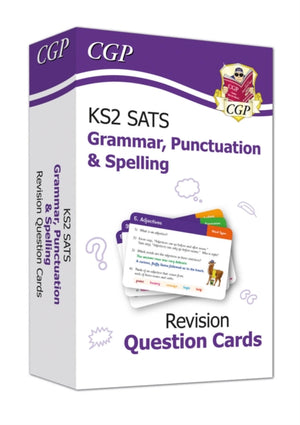 KS2 English Year 6 SATS Revision Question Cards: Grammar, Punctuation & Spelling (for 2026)