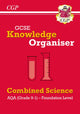 Book cover of: GCSE Combined Science AQA Knowledge Organiser - Foundation