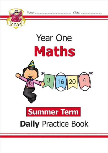 Book cover of: KS1 Maths Year 1 Daily Practice Book: Summer Term