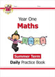 Book cover of: KS1 Maths Year 1 Daily Practice Book: Summer Term
