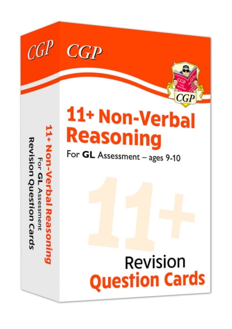 Book cover of: 11+ GL Revision Question Cards: Non-Verbal Reasoning - Ages 9-10