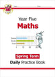 Book cover of: KS2 Maths Year 5 Daily Practice Book: Spring Term