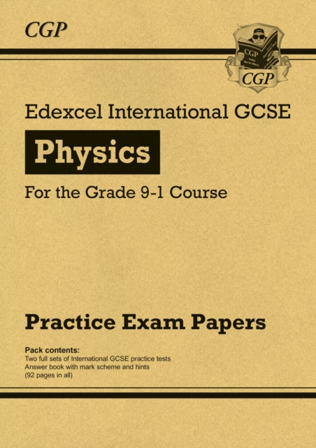 Book cover of: Edexcel International GCSE Physics Practice Papers
