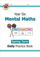 Book cover of: KS2 Mental Maths Year 6 Daily Practice Book: Spring Term. By: Katherine Faudemer