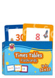 Book cover of: Times Tables Flashcards: perfect for learning the 1 to 12 times tables