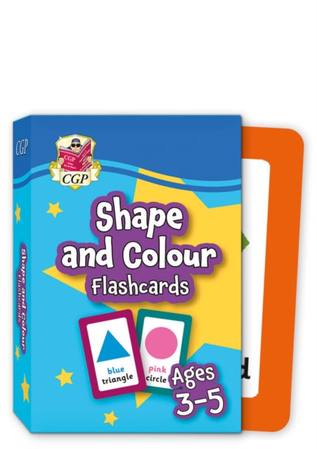 Book cover of: Shape & Colour Flashcards for Ages 3-5