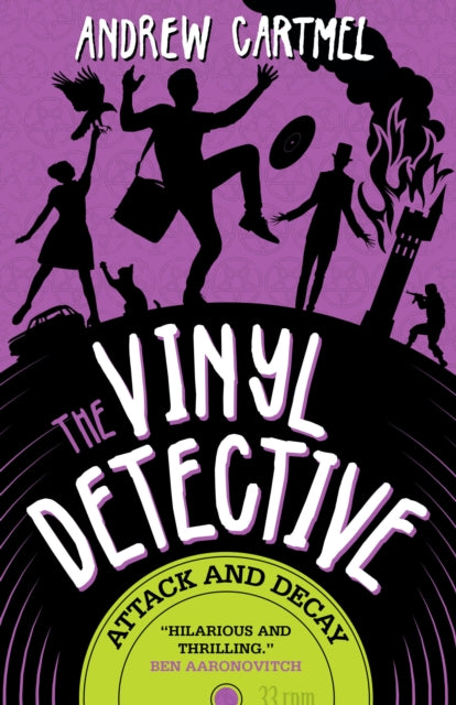 Book cover of: Vinyl Detective - Attack and Decay. By: Andrew Cartmel