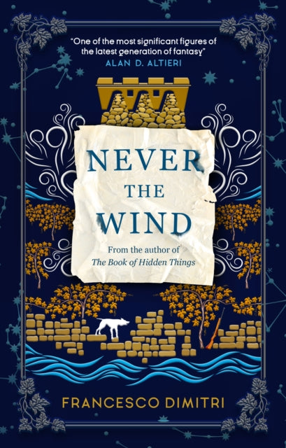 Book cover of: Never the Wind. By: Francesco Dimitri