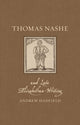 Book cover of: Thomas Nashe and Late Elizabethan Writing. By: Andrew Hadfield