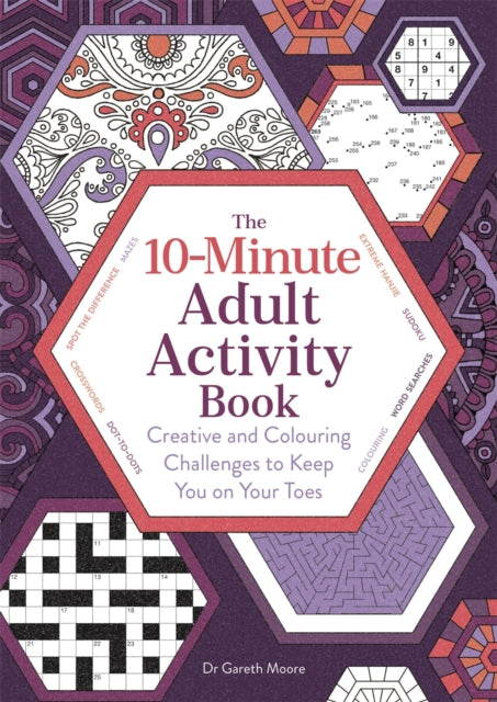 Book cover of: 10-Minute Adult Activity Book. By: Gareth Moore