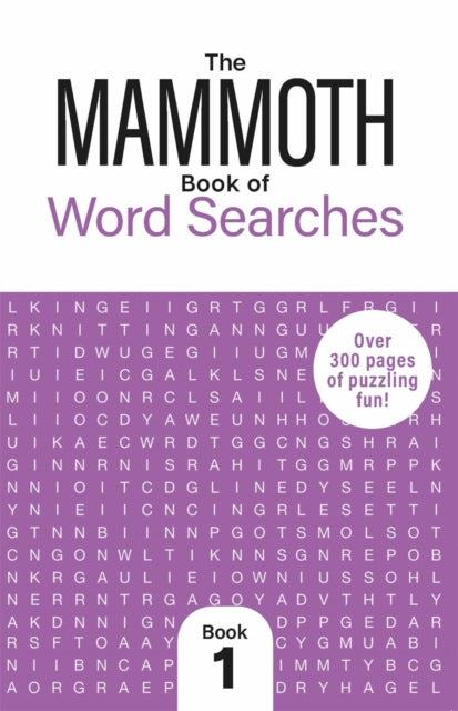 Book cover of: Mammoth Book of Word Searches 1