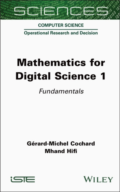 Book cover of: Mathematics for Digital Science 1. By: Cochard